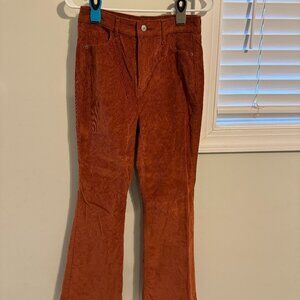 NWOT Ladies Flare Corduroy Pants